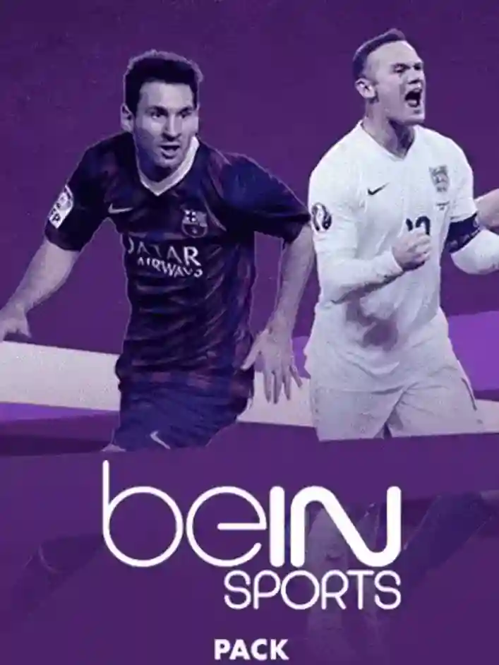 Logo of bein sports featuring a soccer game, showcasing excitement and energy in sports entertainment.