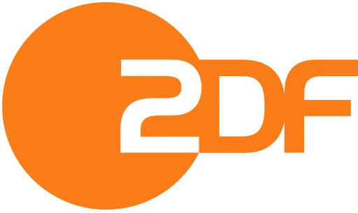 Orange and white logo featuring the characters "2DF" where the "2" is carved out of a solid orange circle, followed by "DF" in orange.