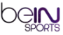 Official beIN SPORTS logo featuring lowercase "beIN" in dark purple and "SPORTS" in a lighter purple capitalized font below it.