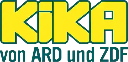 KiKA logo in yellow with green outline and the text "von ARD und ZDF" underneath.